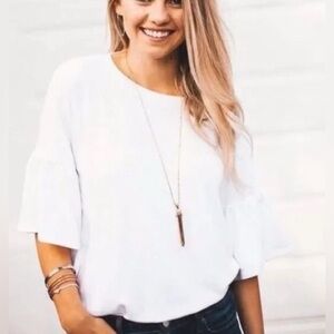 Stella & Dot Rose Gold Rebel Pendant GUC